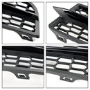 BMW 2011-2015 1-Series F20 F21 M 2PCS Front Bumper Fog Light Cover Bezel Grill Grille-4