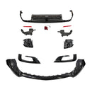 Mercedes Benz Clase S W222 S500 S600 S63 S65 2014-2017 Kit de carrocería con actualización de parachoques a Brabus B700-9