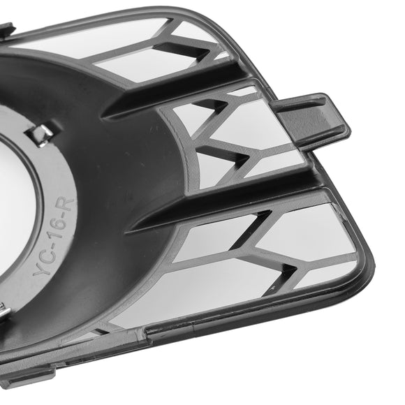 2009-2013 Audi A3 8P S-Line estilo panal parachoques delantero luz antiniebla rejilla cubierta negra 8P0 807 682 K T94 8P0 807 681 AF T94