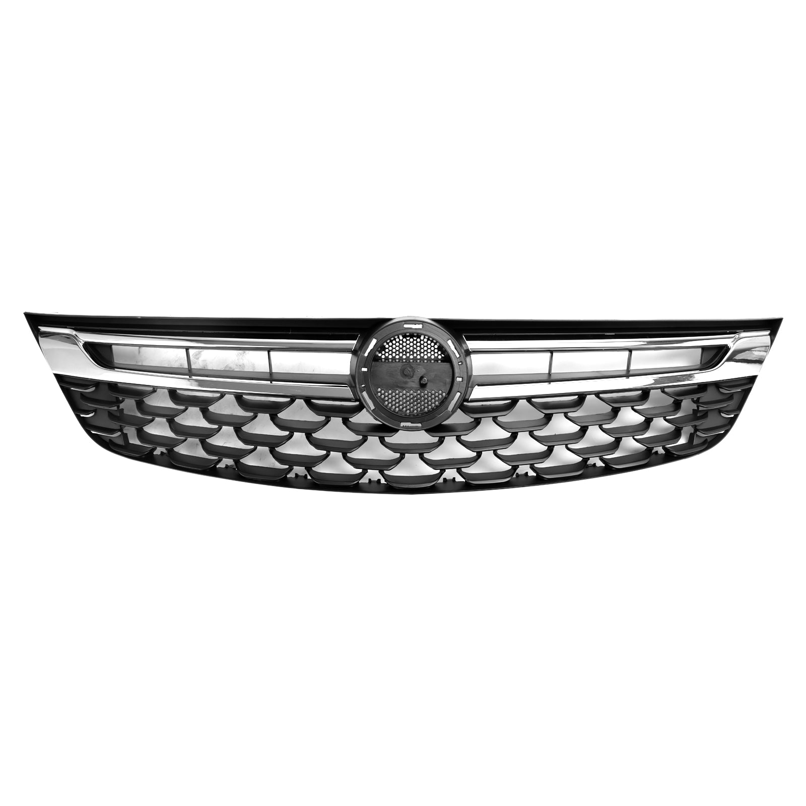 Opel Black Chrome Front Bumper Grill Grille