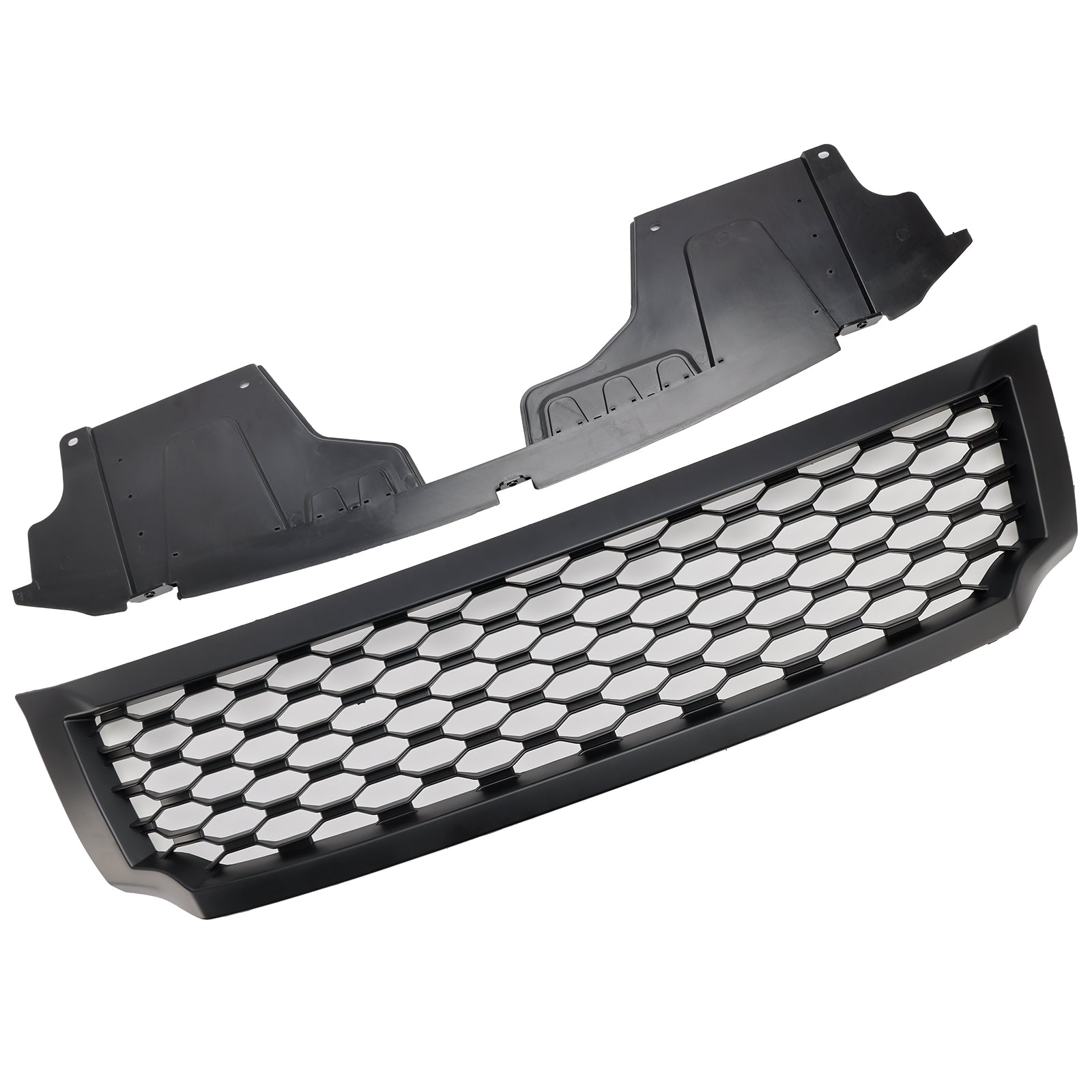 Grille de pare-chocs avant Nissan Navara NP300 D23 2015-2020 Grille noire mate