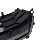 Griglia nera della griglia del paraurti anteriore Toyota Tacoma 2024-2026 con barra luminosa<lAMP>Luce LED-8
