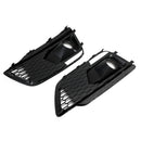 Grille de phare antibrouillard en nid d'abeille pour Audi Q5 Sline/SQ5 FY 2018 – 2021, pare-chocs avant, couvercle inférieur noir avec trou ACC-9