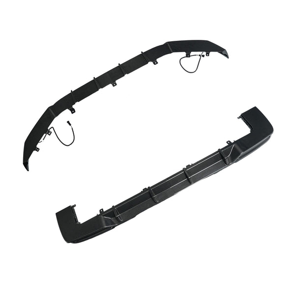 Dry Carbon Fiber Front Rear Bumper Diffuser Lip Fit Benz G-Class W465 2025-2026