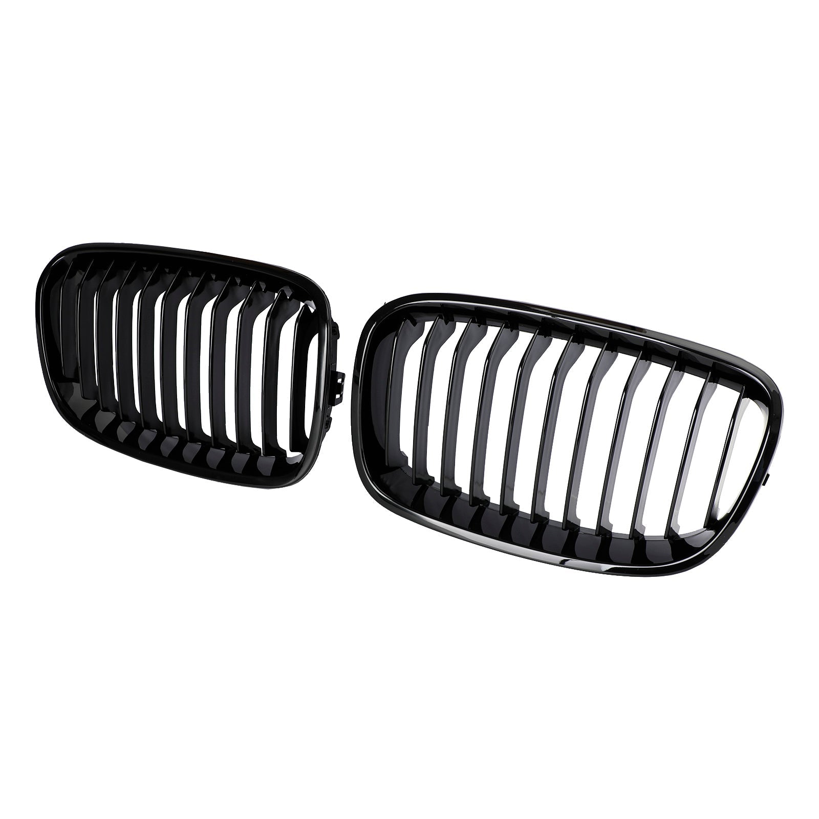 BMW 2012-2014 1-Series F20 F21 3-Door Pre-facelift 2PCS Front Bumper Kidney Grill