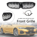 Chorme Diamond Kidney Grille Grill 51138072085 Fit BMW 3 Series G20 2019-2022-4