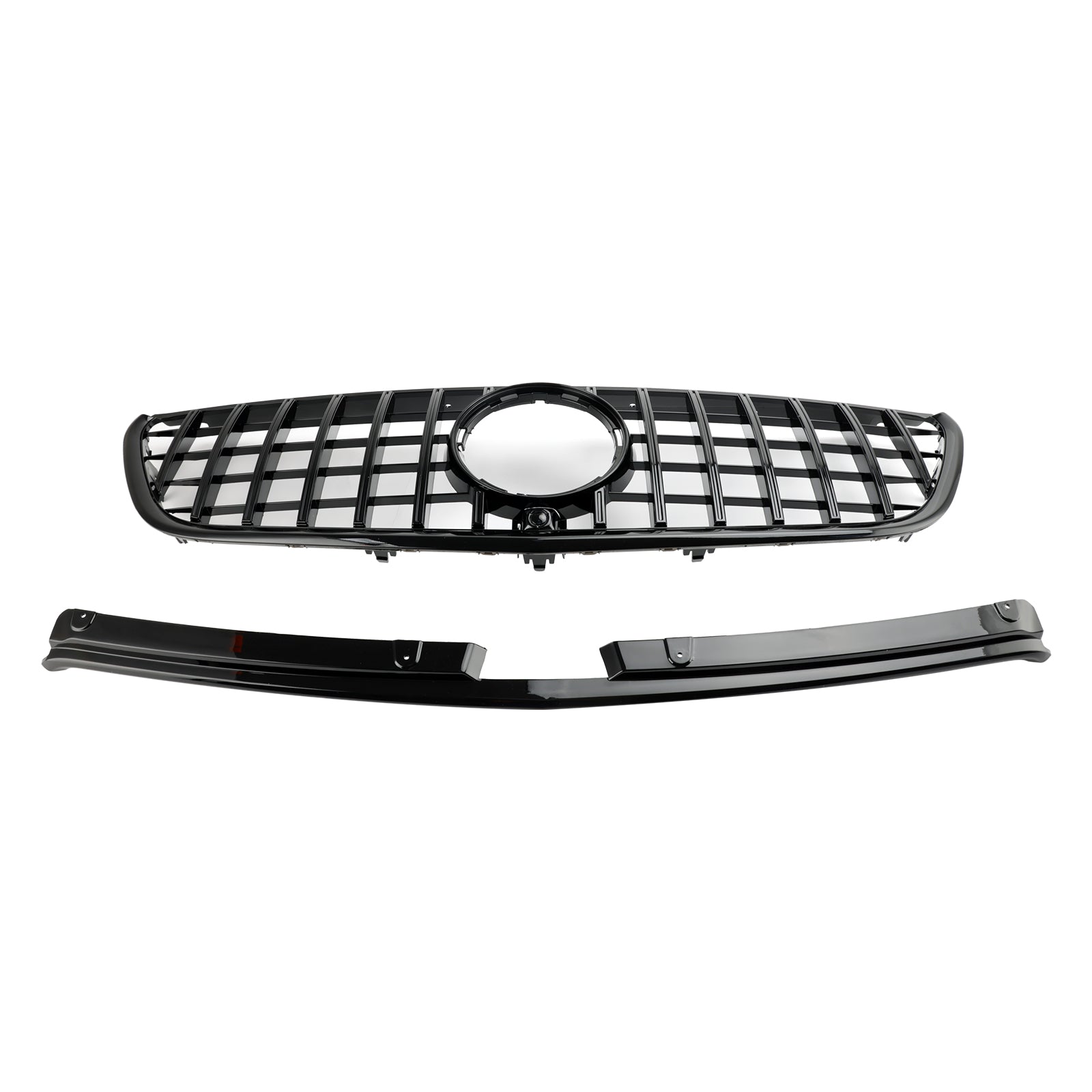 Grille de pare-chocs avant de style GT Mercedes Benz Vito W447 111CDI 114CDI 116CDI 119CDI 2015-2019 Grille noire brillante