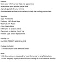 Grade preta mate da grade do pára-choque dianteiro para Ford Transit MK8 2015-2018 Raptor-16