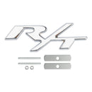 R/T-badge voorbumpergrille-embleem voor Dodge Charger Challenger rood/chroom/zwart/rood-zwarte badge-9