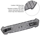 Matte Black Front Bumper Grill Grille Fit Ford Ranger 2015-2019 T7 W/LED-6