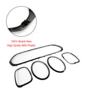 2014-2021 Mini F55 F56 F57 Cooper S/Cooper SD borde de parrilla negro + borde de faro + borde de luz trasera-5