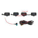 Toyota Tacoma TRD Off Road & TRD Sport 2020-2023 - Conjunto de 4 Luzes de LED para Grade (Genéricas)-2