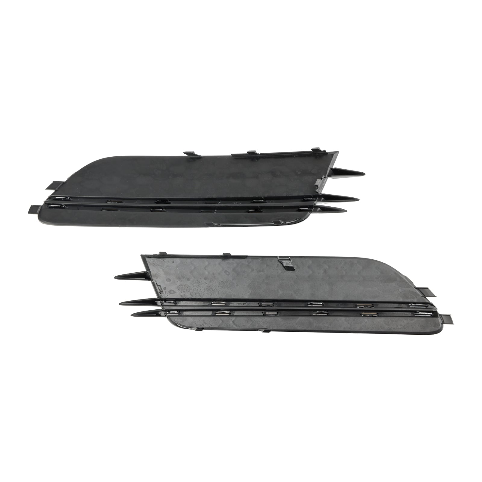 Audi 2012-2015 A6 4G C7 Sedan/Avant Version Standard 2PCS Couvercle de phare antibrouillard avant Lunette de calandre