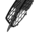 Audi A6 C7 S-Line / S6 2012-2015 Front Bumper Lower Grille Fog Light Cover Black Grille 4G0807681D 4G0807682D-6