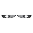 Audi Q7 Sline 2010-2015 2 STUKS Voorbumper Mistlamp Grill Onderste Grille Cover Zwart-8