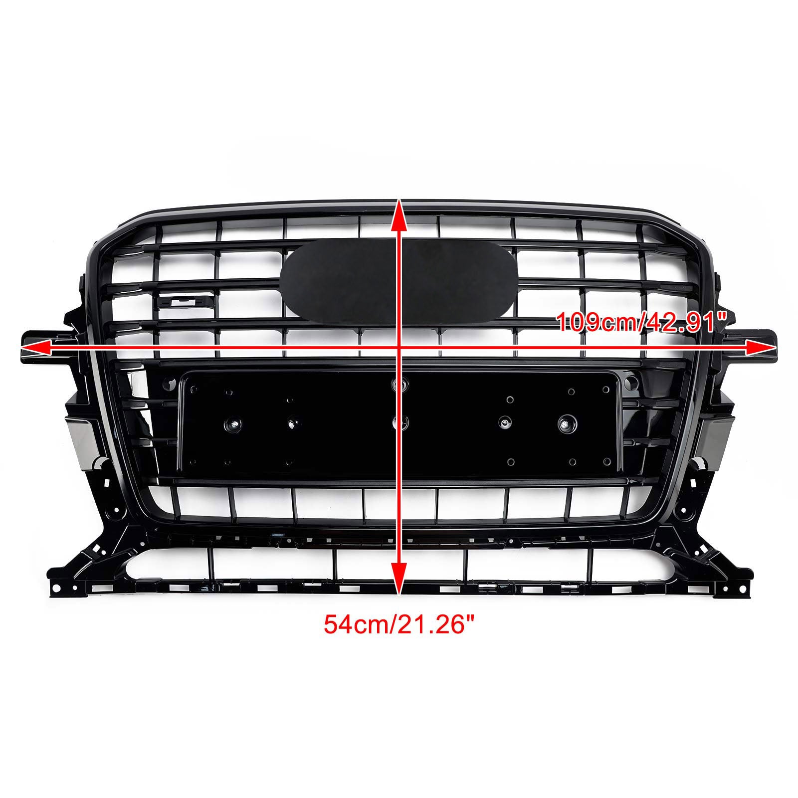 Audi Q5 SQ5 2013-2017 Black RSQ5 Style Grille Honeycomb Mesh Sport Hex Grill