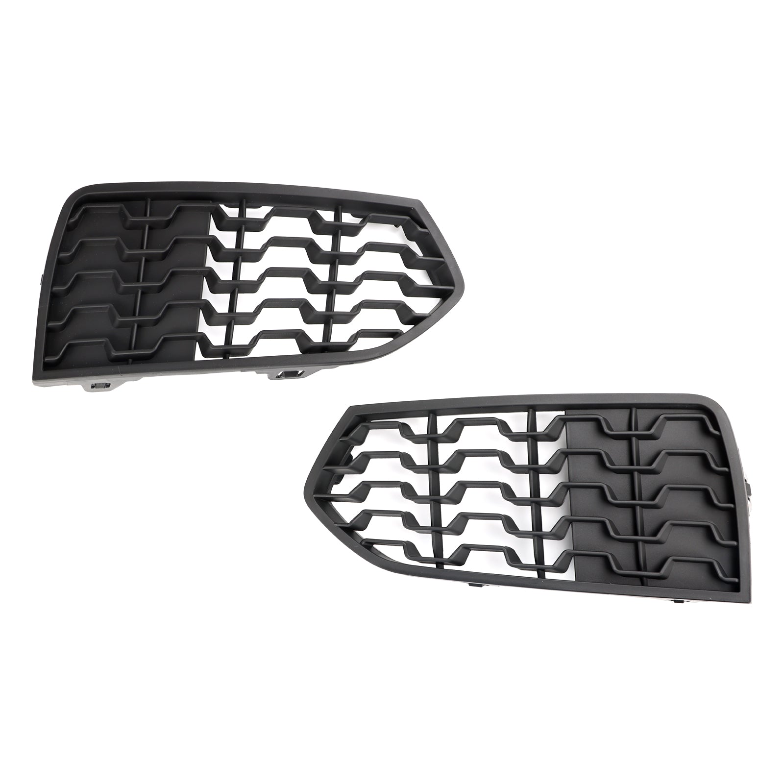 Parachoques delantero deportivo BMW Serie 2 F22 F23 M 2012-2017, luz antiniebla, rejilla negra