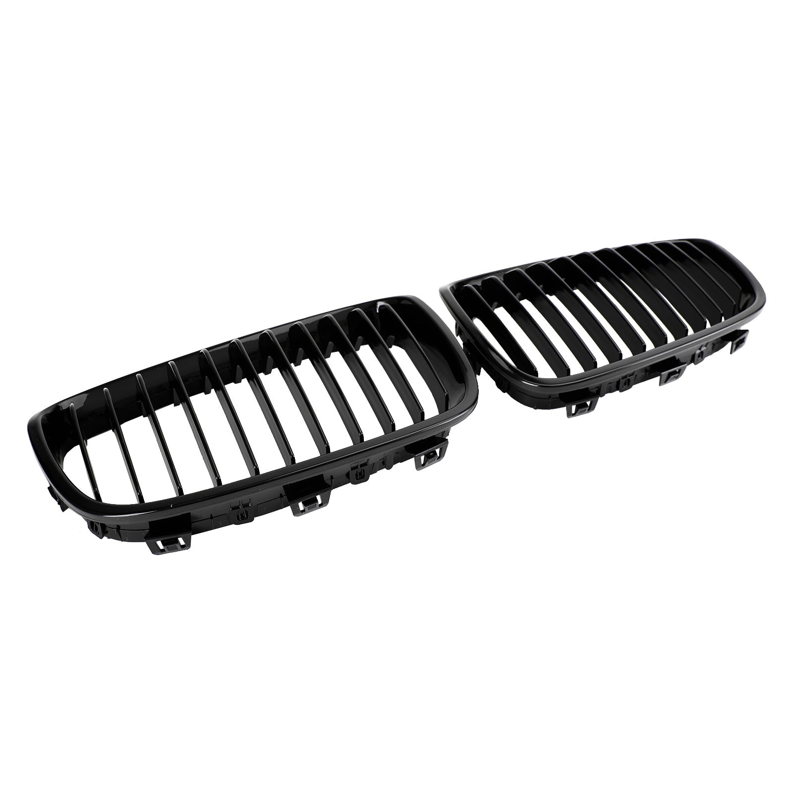 BMW 2012-2014 1-Series F20 F21 3-Door Pre-facelift 2PCS Front Bumper Kidney Grill