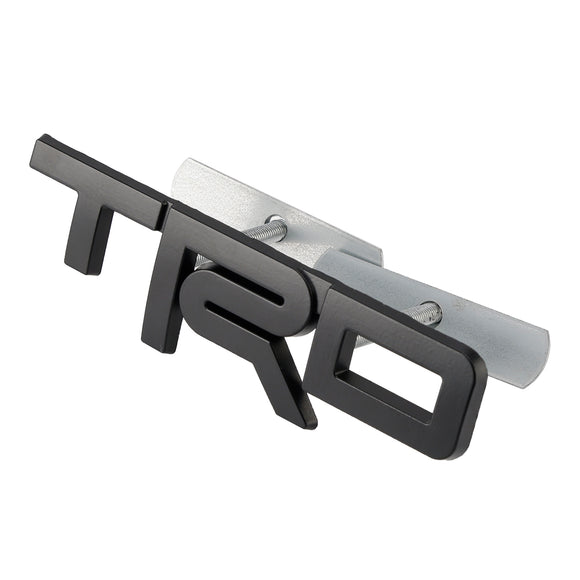 Zwart TRD Grille-badge-embleem voor Tacoma Tundra 4Runner