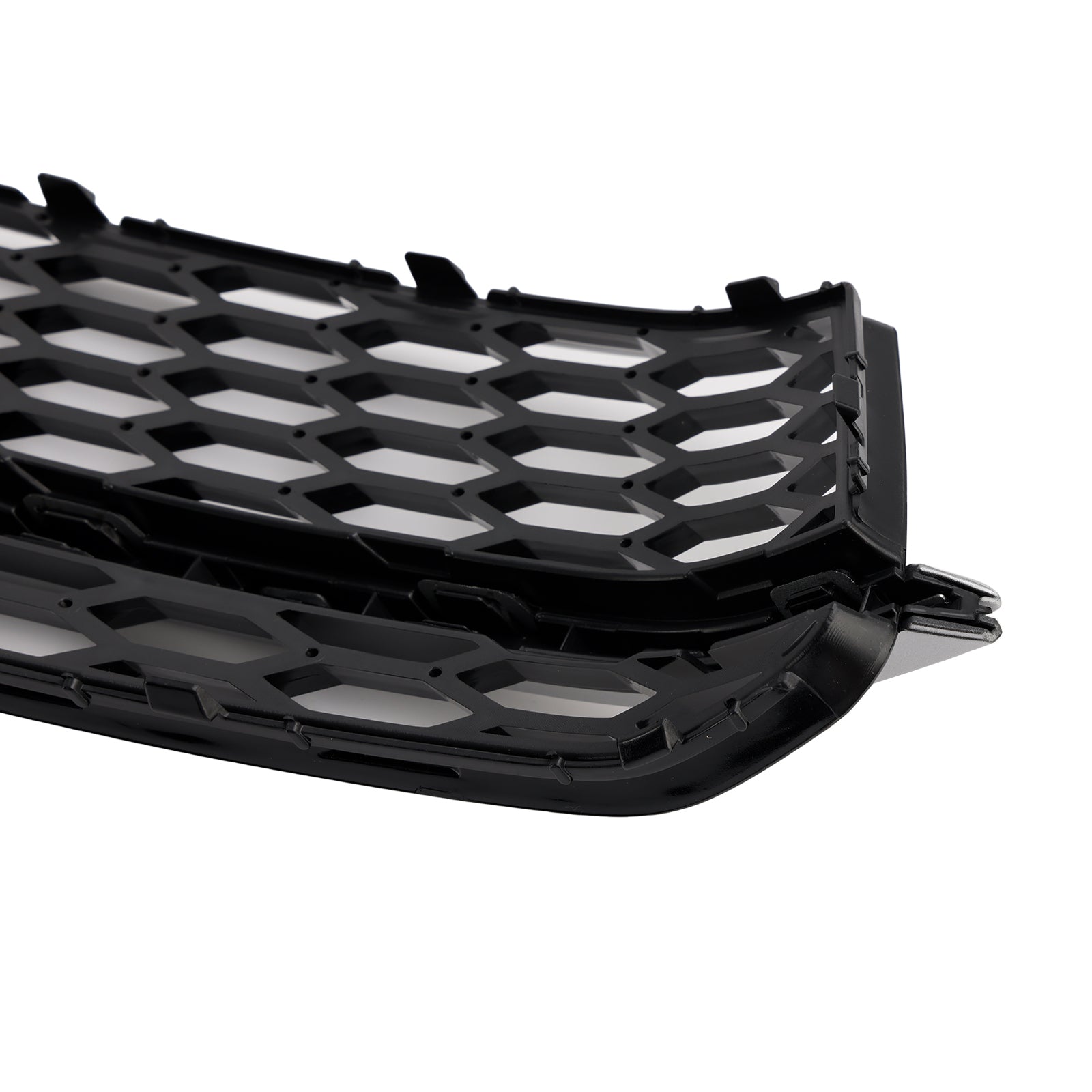 2013-2016 Audi A5 Sline / S5 2PCS Front Fog Lamp Black Grill Honeycomb Replacement Grille