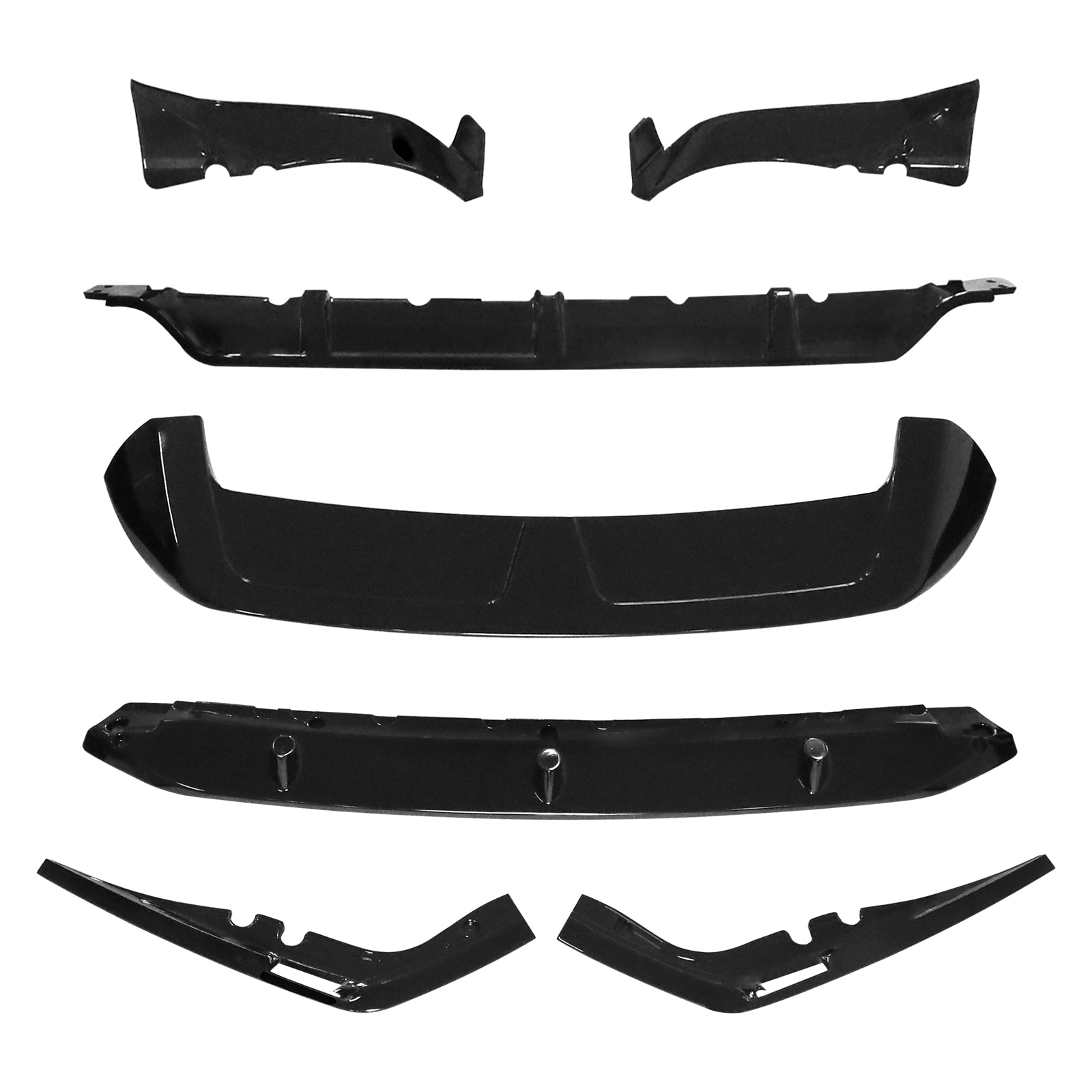 Body kit Front Lip Spoiler Diffuser Side Skirt Fit BMW X7 G07 2019-2022