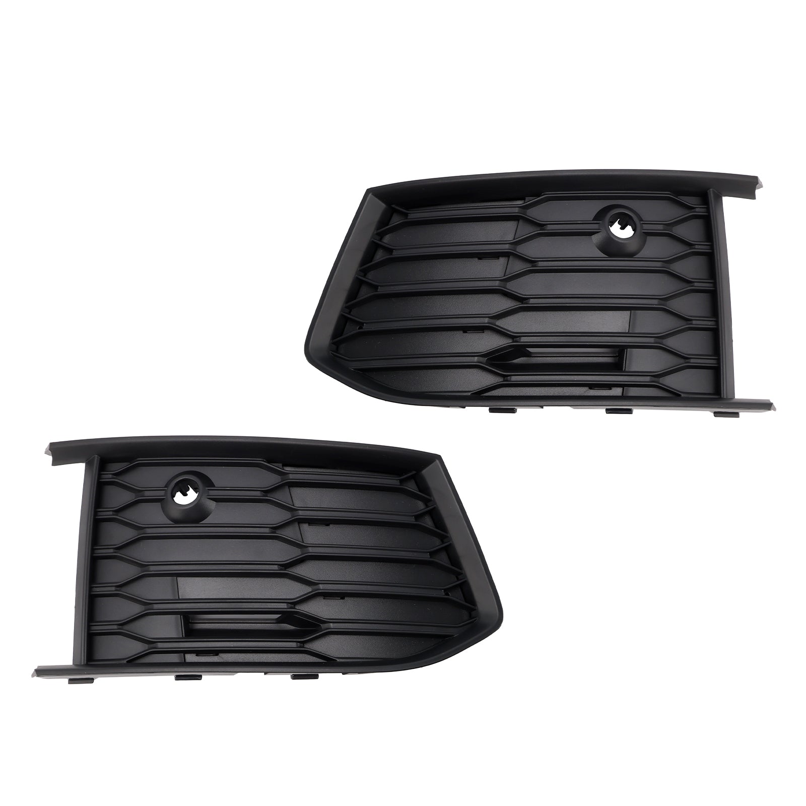 Audi A6 Sline / S6 C8 2018-2023 Fog Light Grille Front Bumper 2PCS Lower Bezel Cover Grill