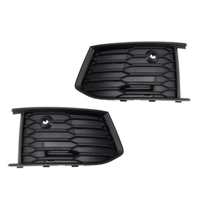 Audi A6 Sline/S6 C8 2018-2023 Grade de luz de nevoeiro Amortecedor dianteiro 2 PCS Grade de cobertura de moldura inferior