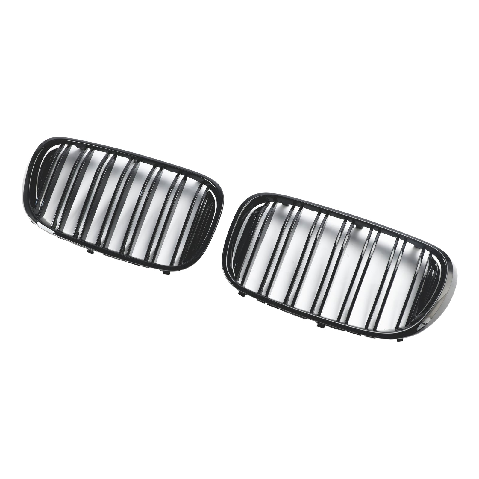 2015-2019 BMW 7 Series G11 Saloon/Sedan 740i/750i/740e xDrive Front Kidney Grill Black 2 Slat Grille