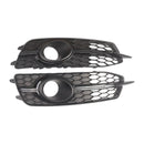 2X Auto-Frontstoßstangen-Nebelscheinwerfergitter für Audi A6 C7 S-Line 2012-2014-10