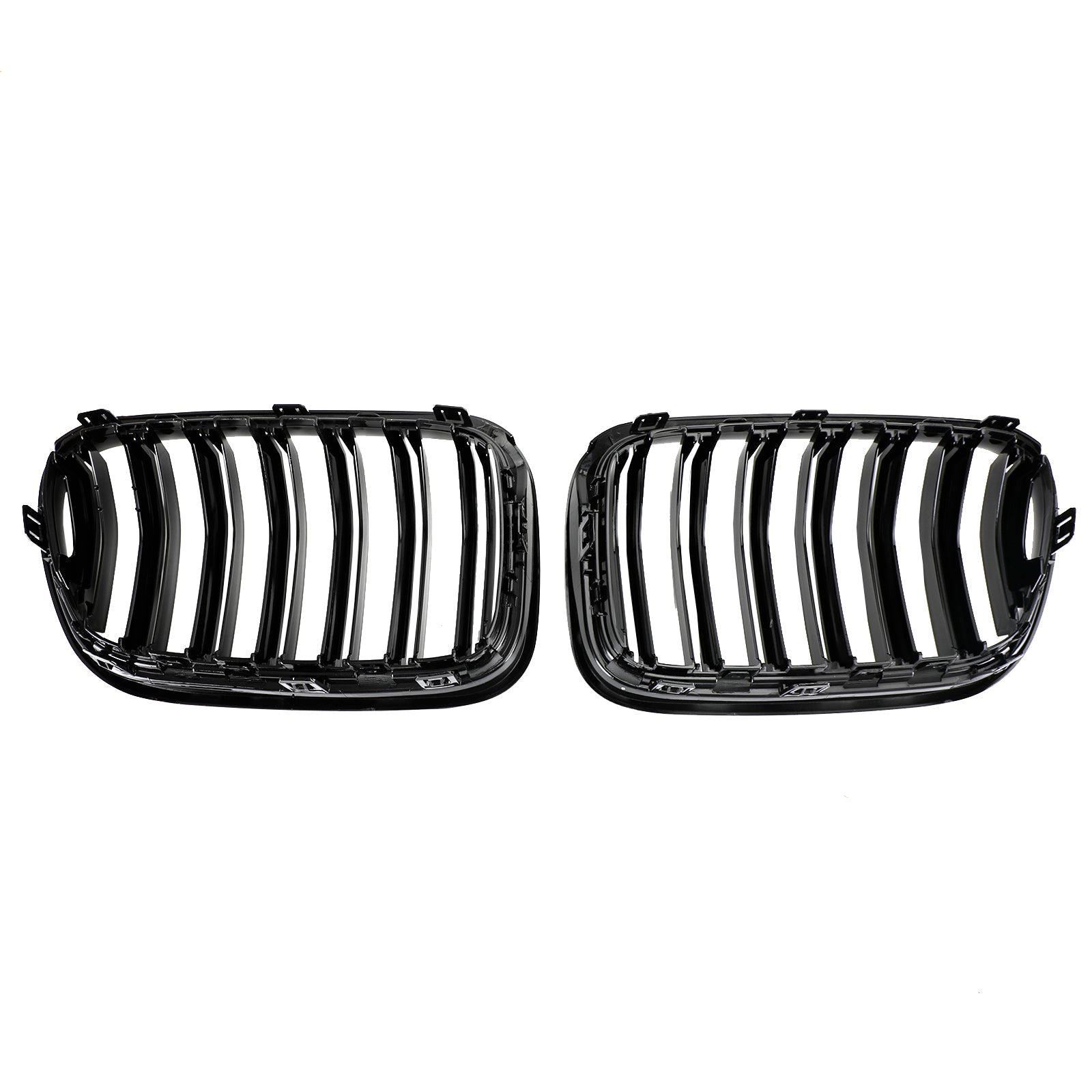 Grille de pare-chocs avant noire brillante pour BMW X3 F25 xDrive28i/xDrive35i/xDrive20d/xDrive30d 2010-2014