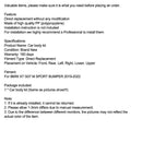 Body kit Front Lip Spoiler Diffuser Side Skirt Fit BMW X7 G07 2019-2022-15