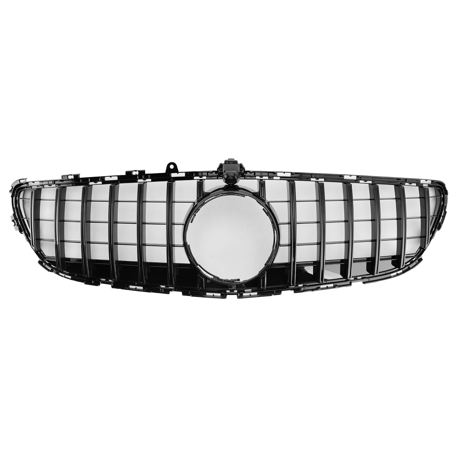 2015-2018 Mercedes Benz CLS-Klasse W218 C218 X218 GTR Style Grill Frontstoßstange Glänzend Schwarzer Kühlergrill