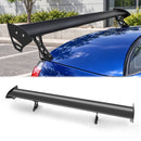 Universal Adjustable Lightweight GT Aluminum Rear Trunk Wing Black Racing Spoiler 53' / 135 cm-1