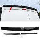 2005-2018 VW Caddy Maxi Gloss Black Rear Twin Barn Door Trunk Spoiler-1