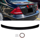 Aileron arrière noir brillant pour Mercedes-Benz Classe C W203 Berline 01-07-1