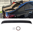 2014-2021 Mercedes-Benz C-Class W205 Gloss Black Rear Roof Wing Spoiler Lip-1