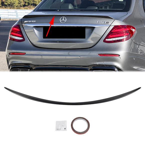 Spoiler trasero negro brillante para Mercedes-Benz Clase E W213 Estilo E63 2020+