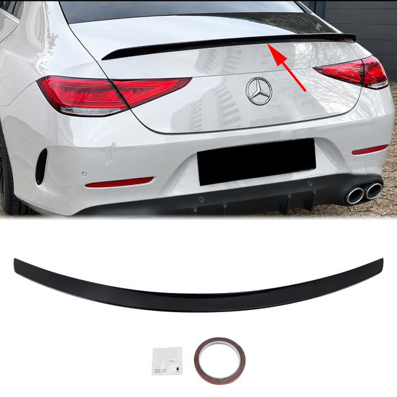 2018-2023 Mercedes-Benz CLS-luokka W257 C257 Kiiltävän musta takaspoileri