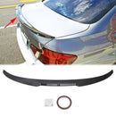 2010-2017 BMW 5-serie F10 koolstofvezellook achterspoiler M4-stijl-1