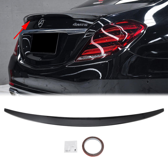 Mercedes-Benz S-Klasse (2014–2020) W222 Heckspoiler in Carbonfaser-Optik