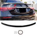 2021-2025 Mercedes-Benz S-Class W223 Gloss Black Rear Boot Spoiler-1