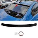 2004–2013 BMW 3er E90, glänzend schwarz, hinterer Dachspoiler, Fensterflügel-1