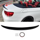 2007–2013 BMW 3er E93 Cabrio, glänzend schwarzer Heckspoiler-1