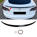 2020–2026 Tesla Model Y, glänzend schwarzer Heck-Kofferraumspoiler, originaler Fabrikstil-1