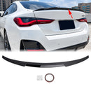 2021–2026 BMW 4er Gran Coupé G26, glänzend schwarzer Heckspoiler im M4-Stil-1