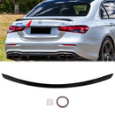 Mercedes-Benz E-Klasse (2016–2020) W213 Heckspoiler in glänzendem Schwarz für Limousine im AMG-Stil (E63S)-1