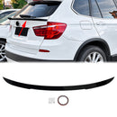 2010-2018 BMW X3 F25 Gloss Black Rear Mid Boot Spoiler-1