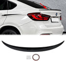 2014–2019 BMW X6 X6M F16 F86 glänzend schwarzer Heckspoiler-1