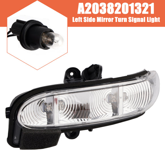 Mercedes Clase G 2008-2018 W463 Par de luces intermitentes para espejos laterales A2038201321 A2038201421