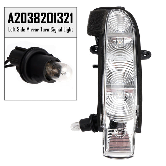 Mercedes Clase G 2008-2018 W463 Par de luces intermitentes para espejos laterales A2038201321 A2038201421